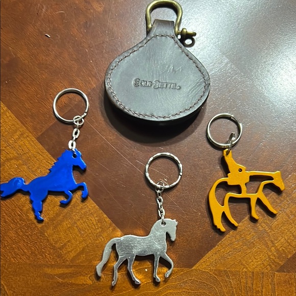 Equestrian Keychain Set…NEW - Picture 2 of 3